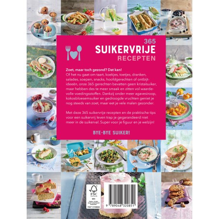365 suikervrije recepten