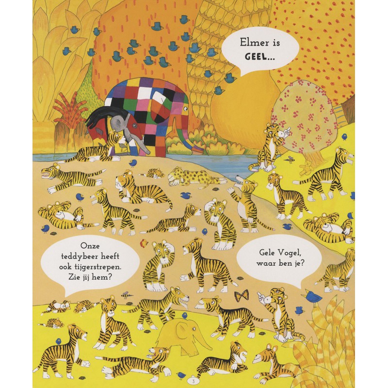 Elmer zoek en vind - Kleuren