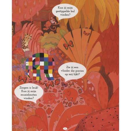 Elmer zoek en vind - Kleuren