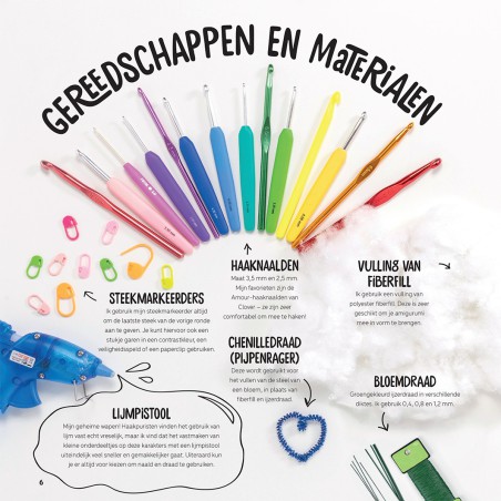 Kawaii haken voor groene vingers