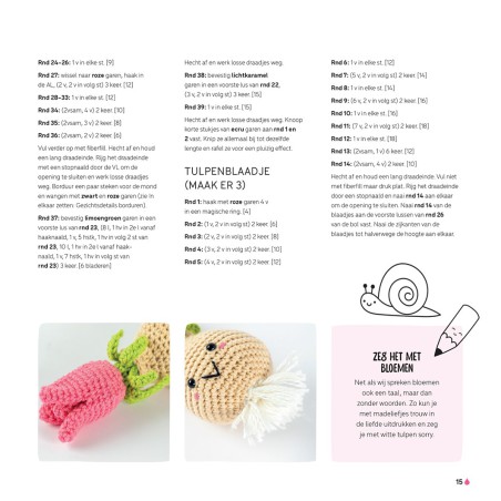 Kawaii haken voor groene vingers