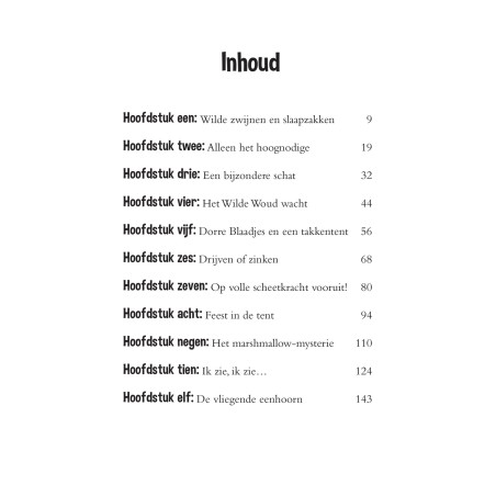 De enorm eigenwijze eenhoorn gaat kamperen