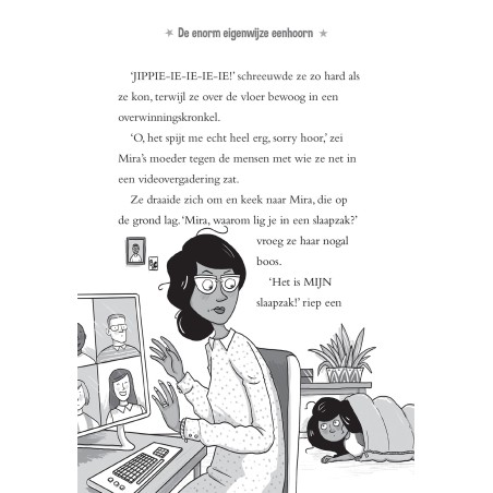 De enorm eigenwijze eenhoorn gaat kamperen