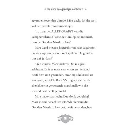 De enorm eigenwijze eenhoorn gaat kamperen