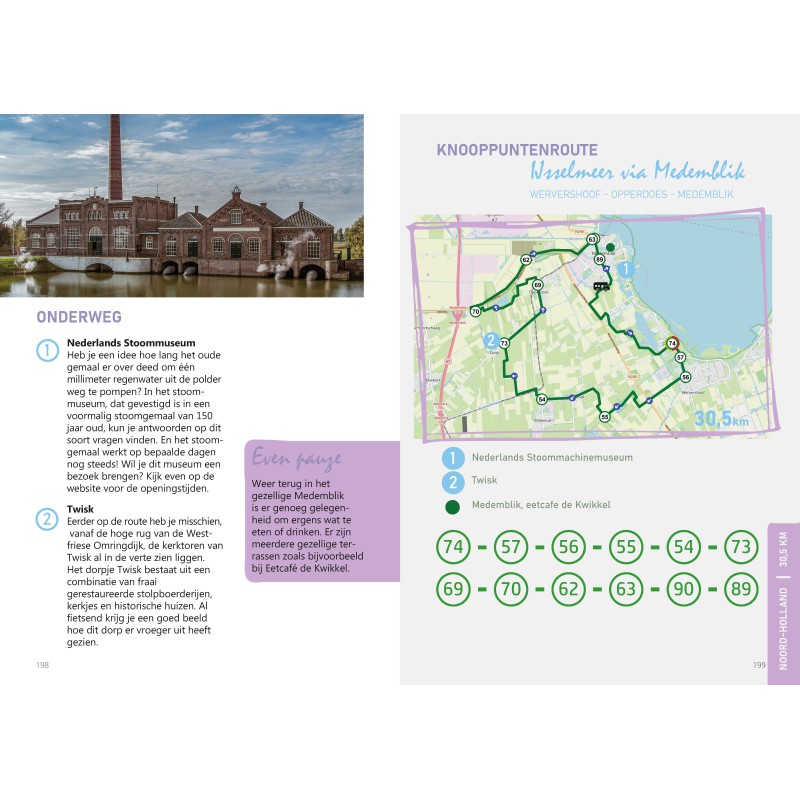 55 camperplaatsen en fietsroutes in Nederland
