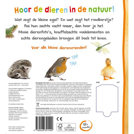 Welk dier hoor ik hier? - in de natuur