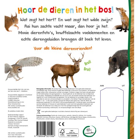 Welk dier hoor ik hier? - in het bos