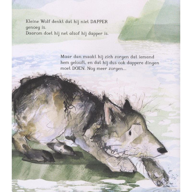Kleine Wolf maakt zich zorgen