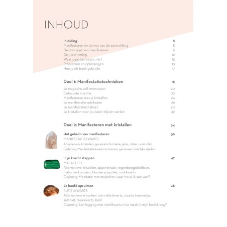 Manifesteren met kristallen