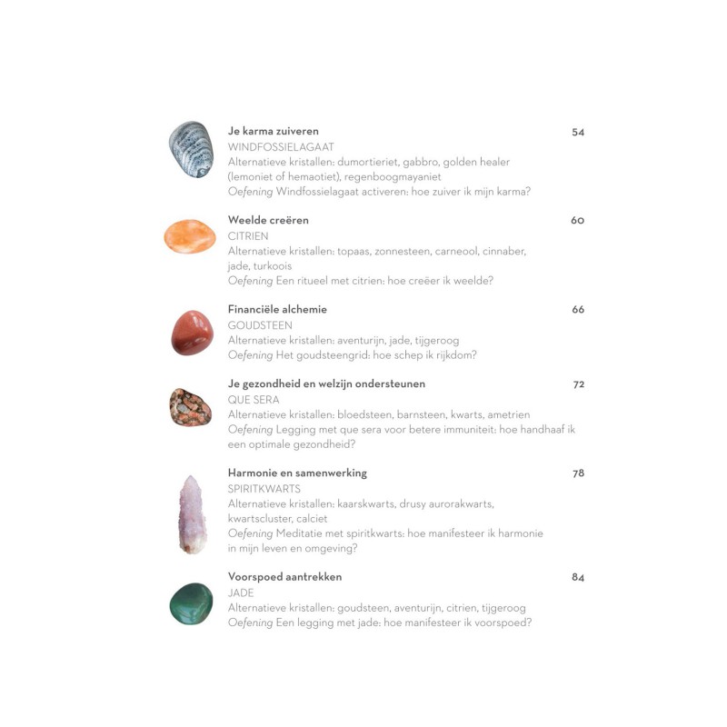 Manifesteren met kristallen