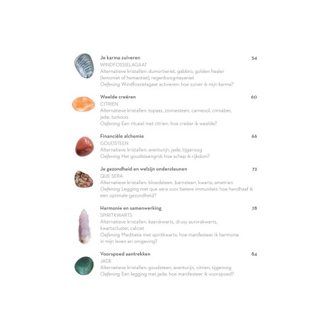 Manifesteren met kristallen