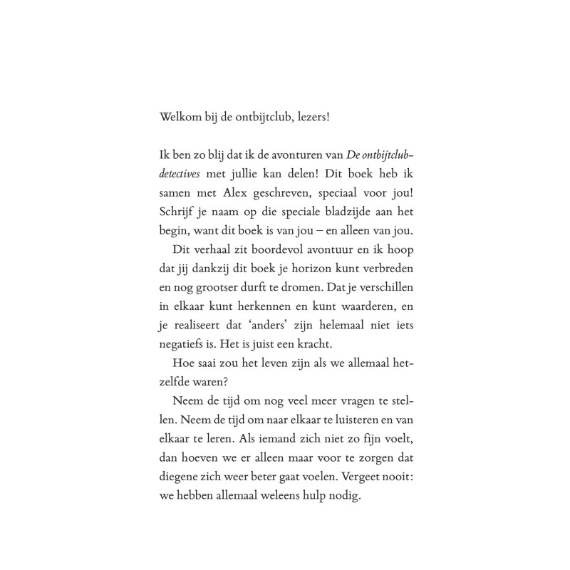 De ontbijtclubdetectives