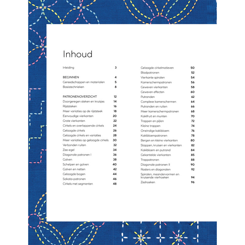 365 sashiko-patronen