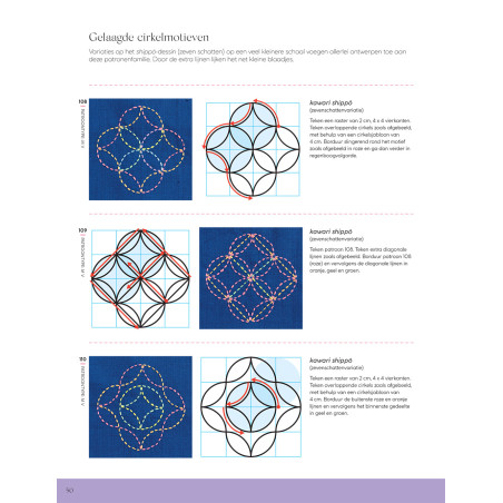 365 sashiko-patronen