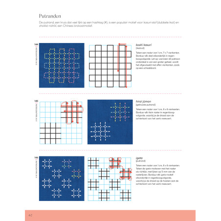 365 sashiko-patronen