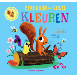 Eekhoorn en Vogel - kleuren