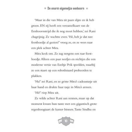 De enorm eigenwijze eenhoorn en het verjaardagsfeest