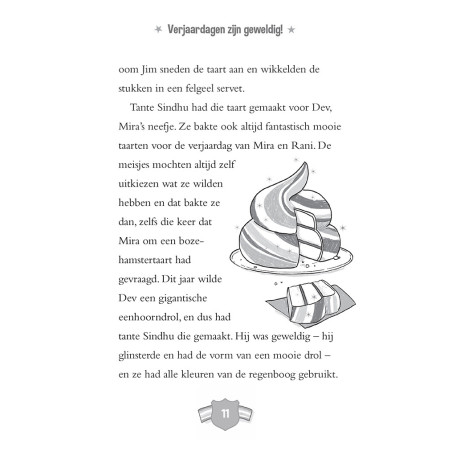 De enorm eigenwijze eenhoorn en het verjaardagsfeest