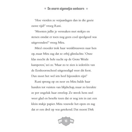 De enorm eigenwijze eenhoorn en het verjaardagsfeest