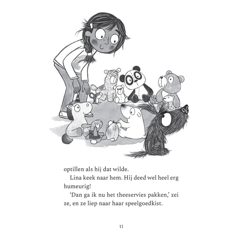 Lina en het knorrige draakje