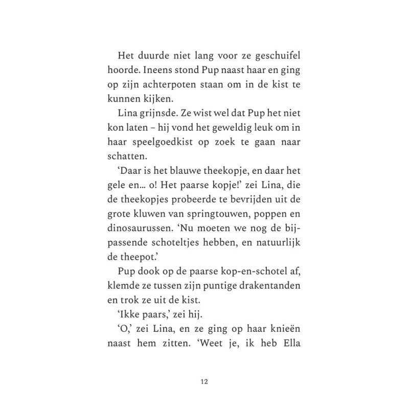 Lina en het knorrige draakje