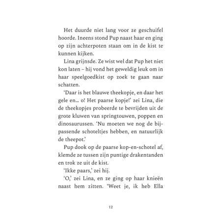 Lina en het knorrige draakje