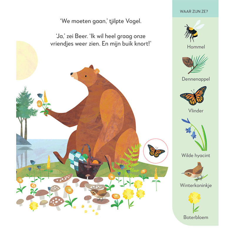 Beer en Vogel volgen het spoor