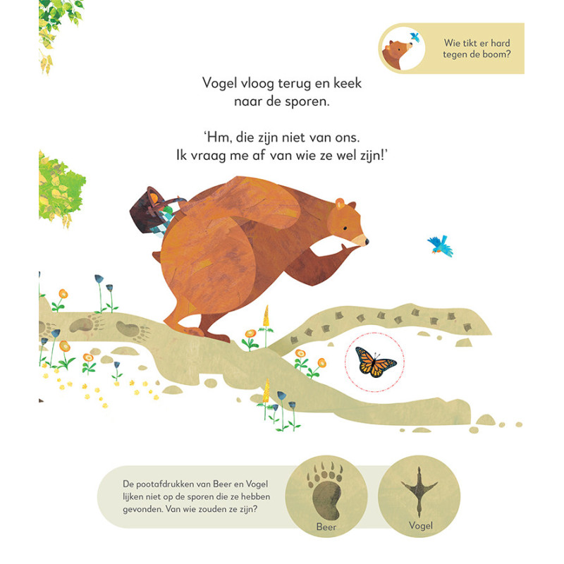 Beer en Vogel volgen het spoor