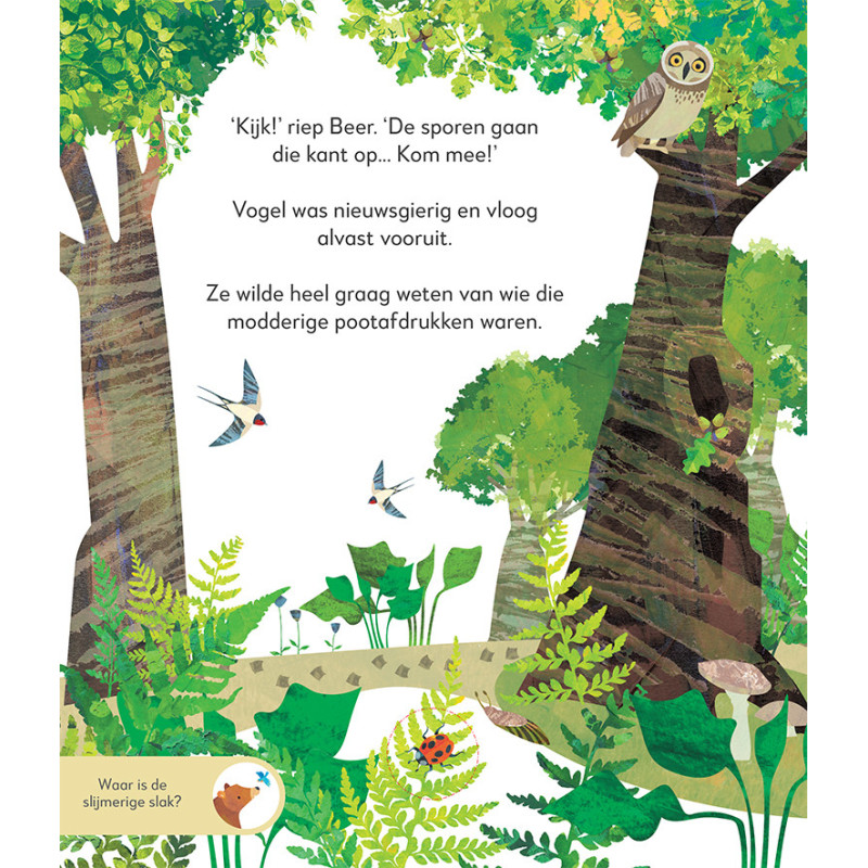 Beer en Vogel volgen het spoor