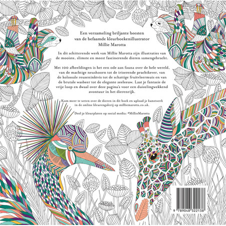 Kleurboek Millie Marotta - Briljante beesten