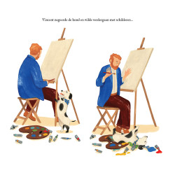 De hond van Vincent van Gogh