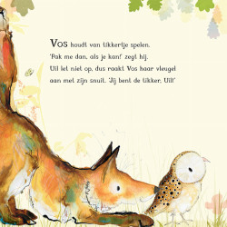 Haas, Uil & Vos spelen tikkertje