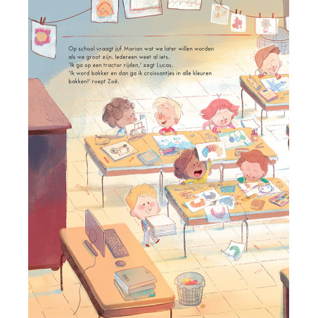 Later als ik groot ben, word ik Sinterklaas!