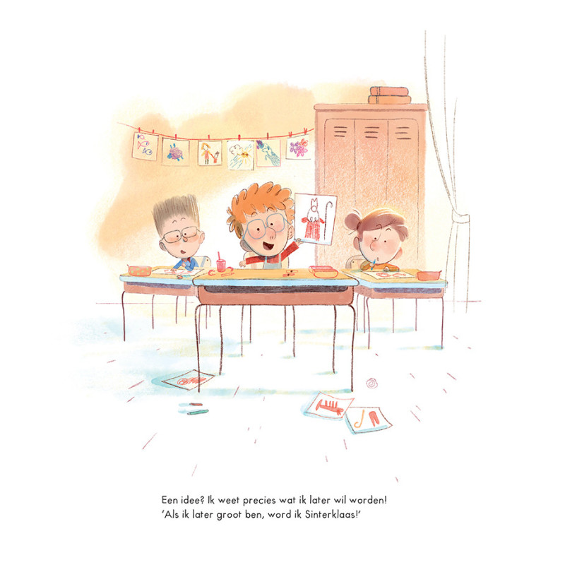 Later als ik groot ben, word ik Sinterklaas!