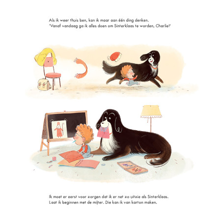 Later als ik groot ben, word ik Sinterklaas!