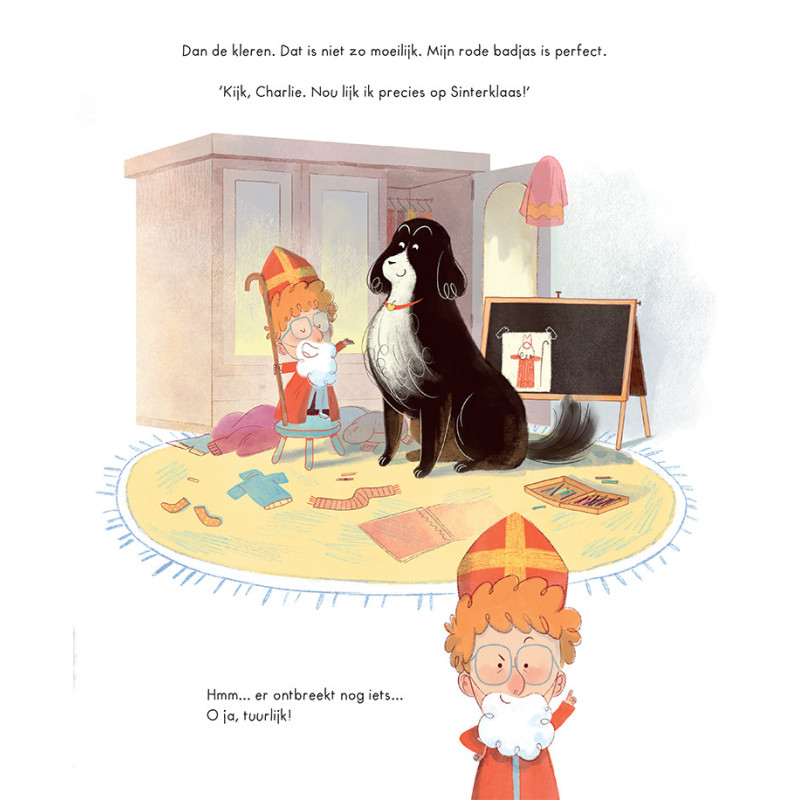 Later als ik groot ben, word ik Sinterklaas!