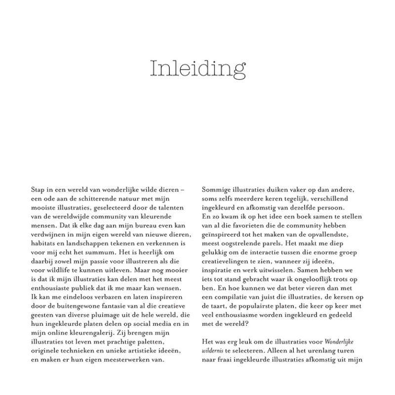 Kleurboek Millie Marotta - Wonderlijke wildernis