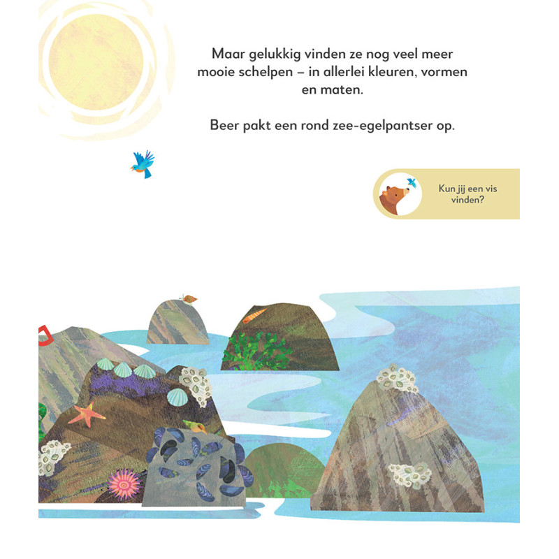 Beer en Vogel verkennen de kust