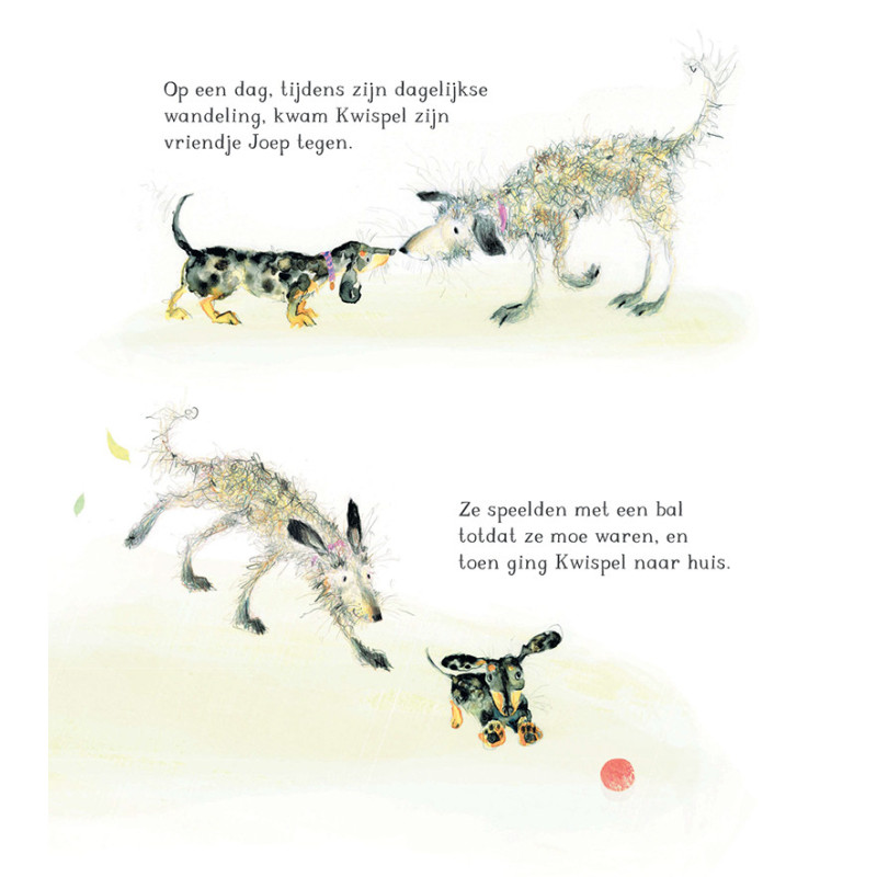 Kwispel, de LIEVE hond