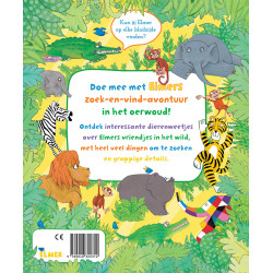 Elmer zoek en vind - Dieren