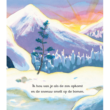 Ik hou van jou tot de maan en terug