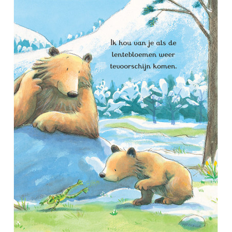 Ik hou van jou tot de maan en terug