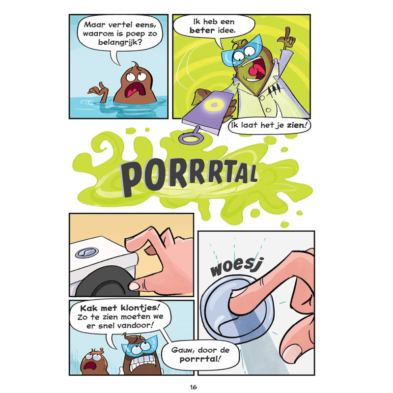 De avonturen van TEAM POEP - reis naar poep-topia