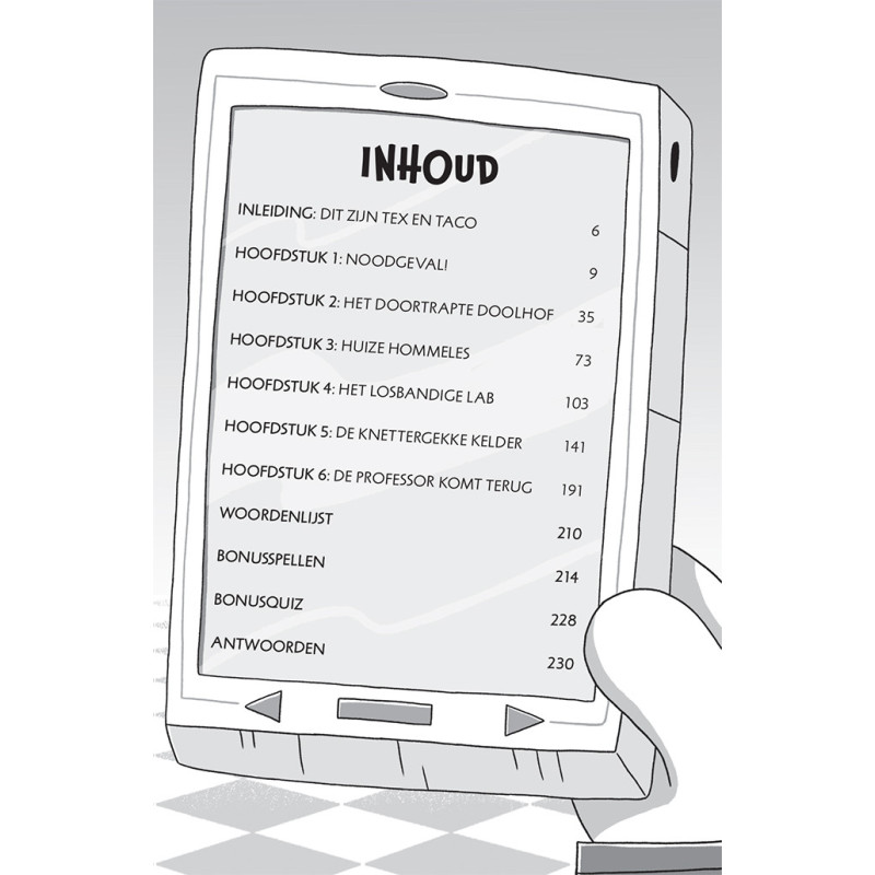 Tex & Taco en Professor PLOF - een avontuur met puzzels