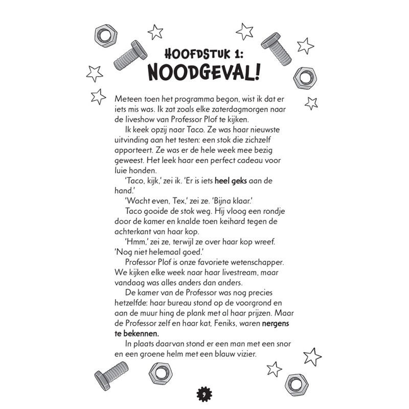 Tex & Taco en Professor PLOF - een avontuur met puzzels