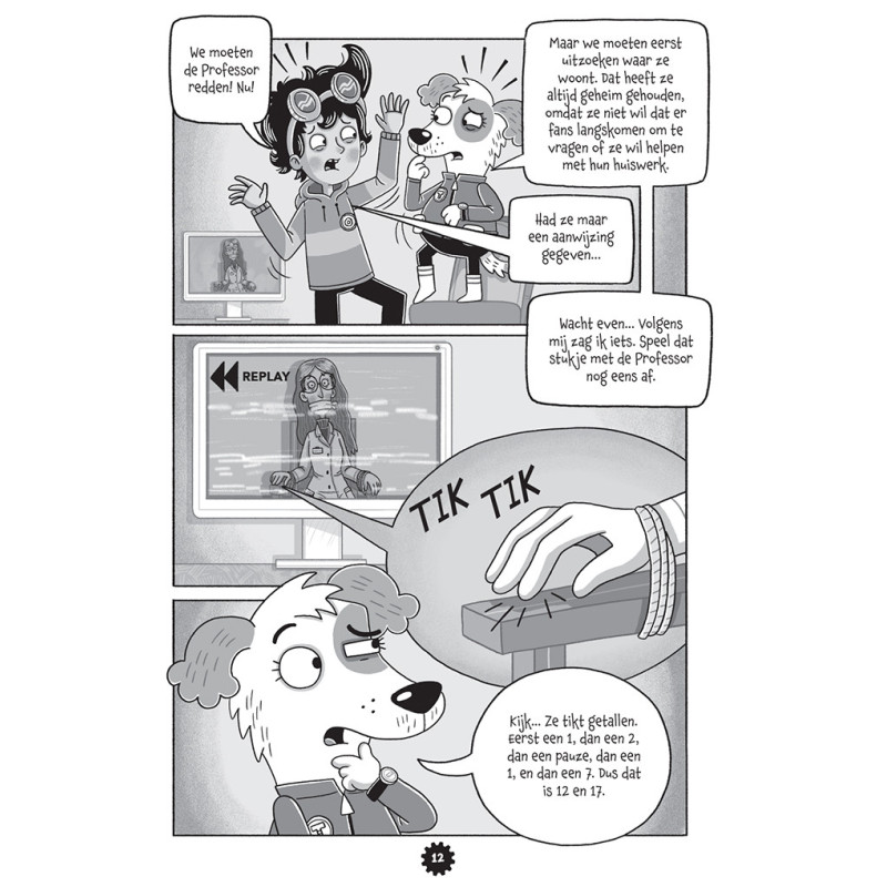 Tex & Taco en Professor PLOF - een avontuur met puzzels