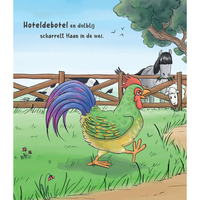 Rood Kipje en de zeven eitjes