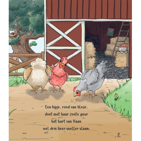 Rood Kipje en de zeven eitjes