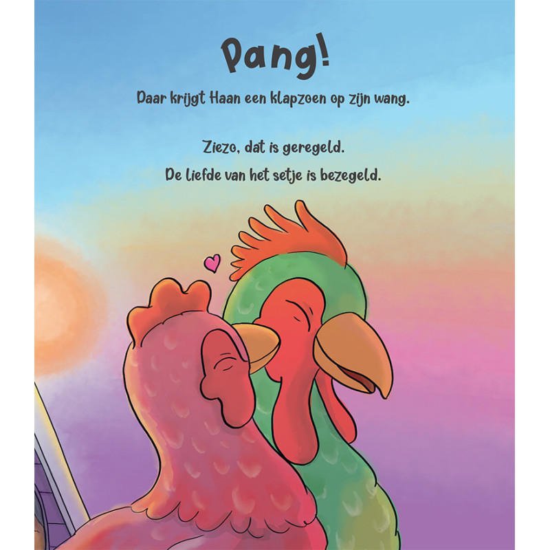 Rood Kipje en de zeven eitjes