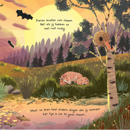 Tijd om te gaan slapen, dieren!